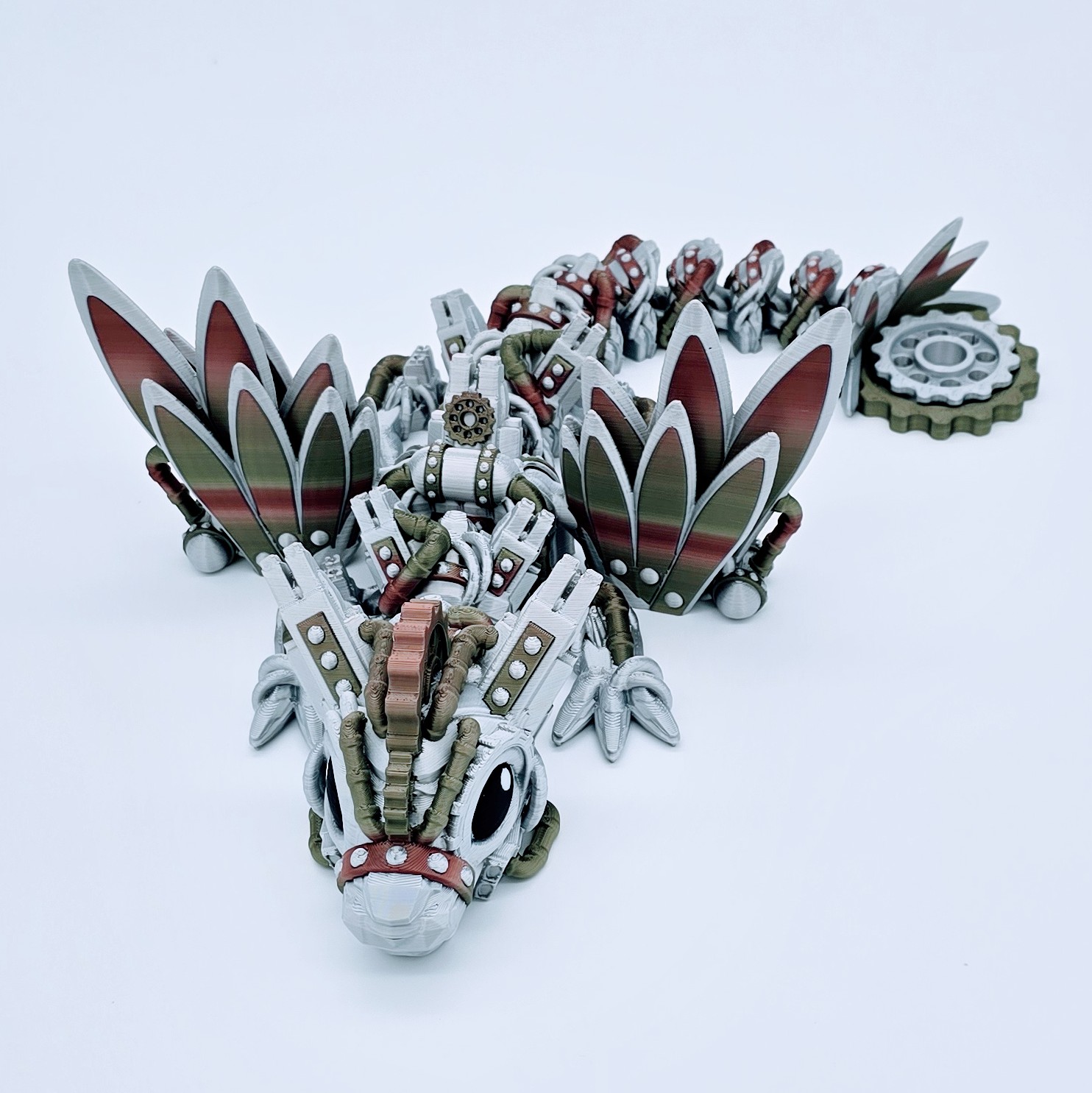 Steampunkdrache Baby Ansicht 2